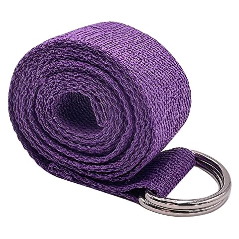 Liujiami Yoga Correas Algodon Ajustable 183cm Cover