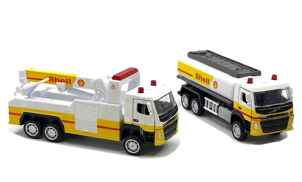 ミニカー Shell patrol station diorama playset Amazon.com: 1/64 Gas Station Playset Diorama with Oil Tanker & Tow