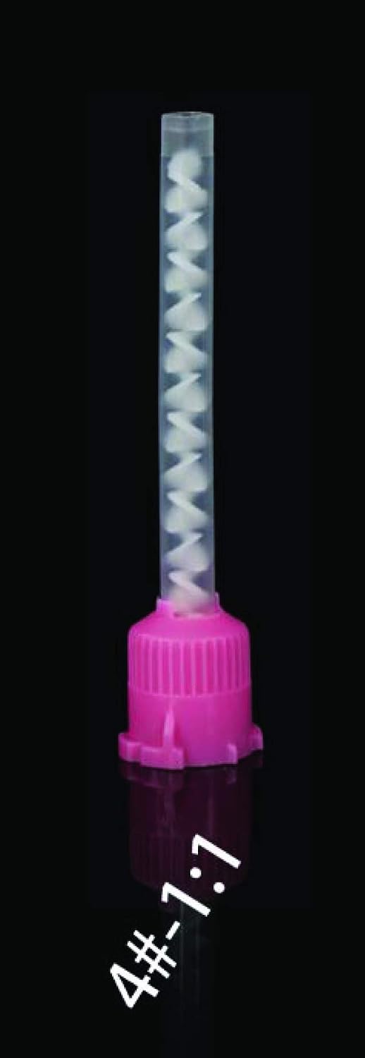 S&D 1 Pack = 50PCS Dental Silicone HP Mixing Tips Intral-Oral Tip Dynamic Mixer Dynamic Mixer HP07=7#