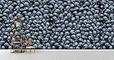 FLFK 3D Dark Gothic Skulls Self-Adhesive Wallpaper Peel and Stick Wall Murals for Living Room...