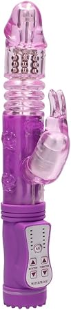 Shots Toys Thrusting Rabbit Vibrador con Empuje, Color Morado ...