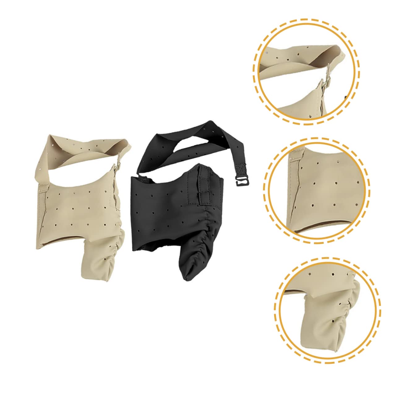 COOLHIYA Correct Separator Spacers Men Women Straightener Breathable Material Bunion Socks