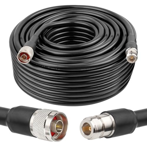 Câble d'extension pour antenne KMR400 N mâle vers N femelle 50 ohm pour routeur WiFi
