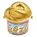 CRA-Z-Art 67 Slime Bucket, 24 oz Gold Glitter Premium Premade Slime, Gift for Kids