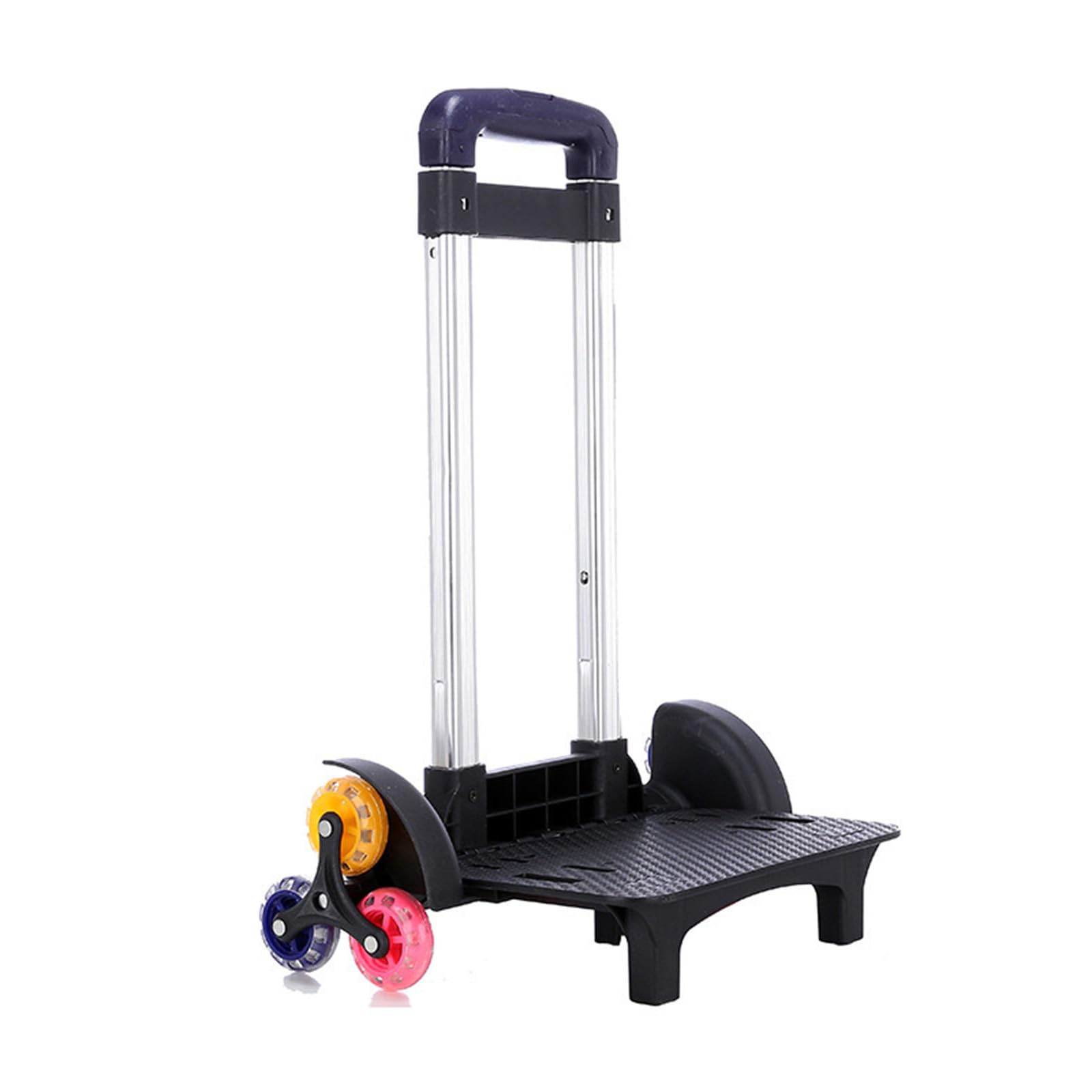 Chariot pour sac d'école à poignée télescopique contre le mal de dos