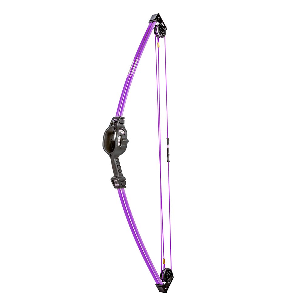 Spark Youth Bow Set, Recommended for Ages 5 to 10, Ambidextrous, Includes 2 Arrows, Armguard, Quiver
