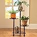 Wooden Tiered Plant Stand, Brown
