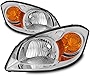AKKON - For 07-10 Pontiac G5 05-10 Chevy Cobalt 05-06 Pontiac Pursuit Headlights Front Lamps Replacement Pair