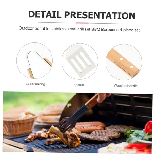 Set portátil de herramientas para parrilla Toddmomy miniatura 7