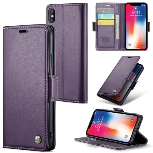 Rerzoiro RFID Blocking PU Leather Flip Case