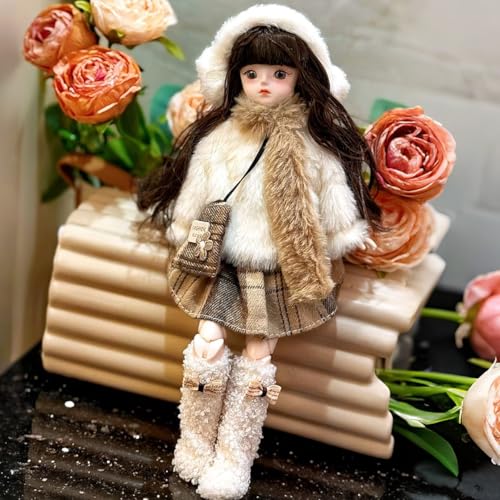1/6 Bjd Dolls Ball Jointed Doll Joint Doll Smart with Clothes Anime Myou Kawaii (NuanDong)