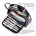 EASTHILL Pencil Case Large Capacity Pencil Pouch School Suppies Pen Case Simple Stationery College Office Organizer for Girls Adults- Dark Gray