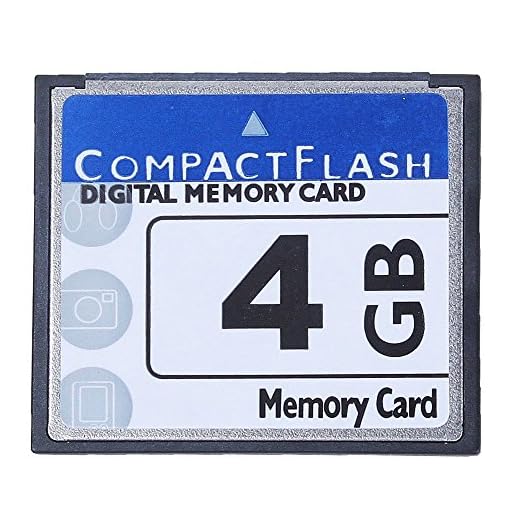 Yantan Professionellt 4 Gb Compact Flash minneskort (whiteandblå)