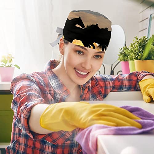 Chapeaux de travail anti-transpiration JDEZ casquettes bouffantes chevaux sauvages confort
