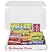 Groceries R US Mike & IKE Amerikanische Süßigkeiten-Süßigkeitenkorb, Premium-Geschenkbox mit Fruchtgeschmack, Kaubonbons, Auswahl glutenfrei und fettfrei von Lebensmitteln R US