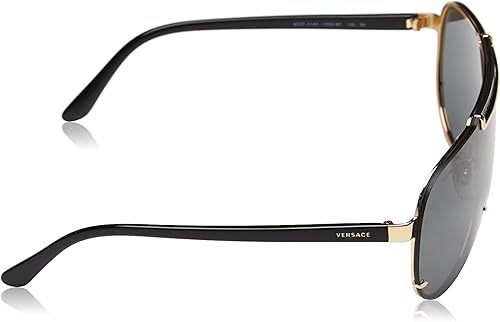 Miniatura 5 de Versace VE2140 anteojos de sol de metal para hombres Dorado 40140135