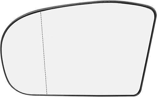 X AUTOHAUX Espejo retrovisor del lado izquierdo del conductor LH para Mercedes-Benz C 230 2002-2007 C 240 2001-2005