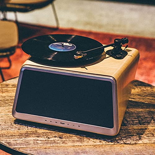 DRSM Music Box Record Player, Vintage Turntable Bluetooth Vinyl Player LP Record Bluetooth Sound Player Gramophone… - Les Beatles, Paul McCartney, John Lennon, RIngo Starr, George Harrison DRSM Music Box Record Player, Vintage Turntable Bluetooth Vinyl Player LP Record Bluetooth Sound Player Gramophone… – Image 3