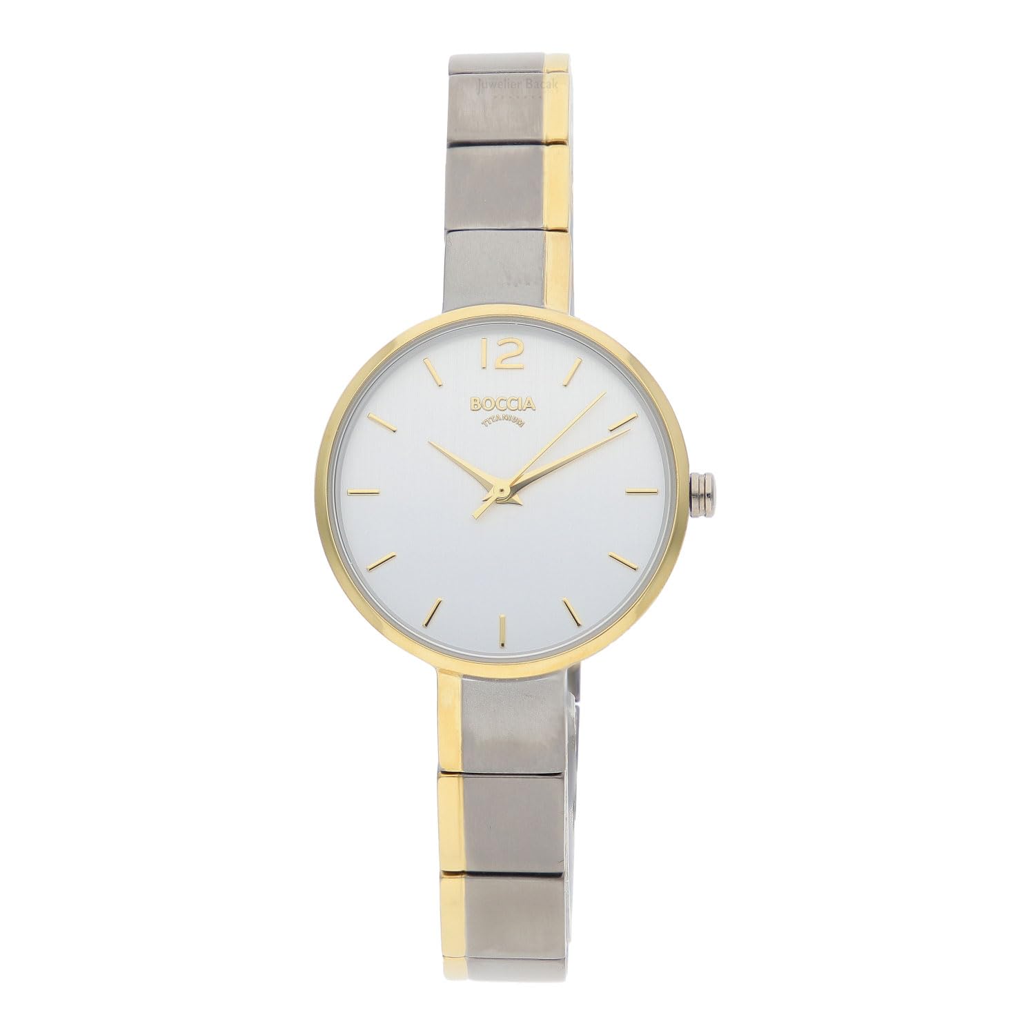 Boccia Titanium 3308-02 montre bracelet pour femmes étanche cadran rond - 3