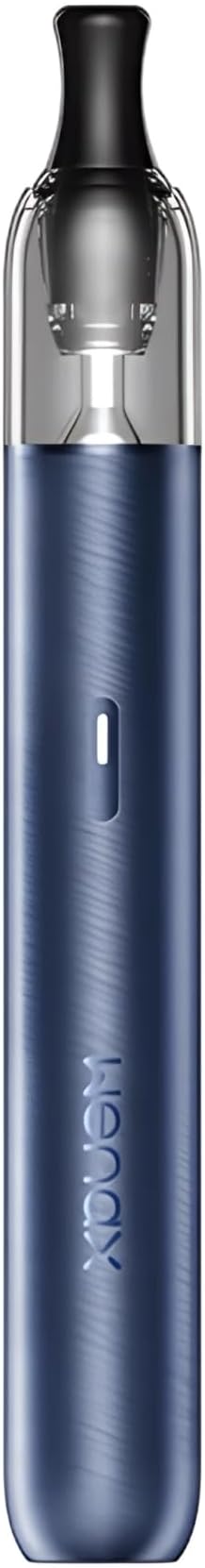 GEEKVAPE Wenax M2 Kit [Eclipse Blue] - E-cigarette Starter Vape Kit, Long Lasting 1200mAh Battery - COMPATIBLE WITH: Geekvape Wenax M1 Pods - MTL Vaping, Side-Fill, Inhale Activated - Nicotine Free