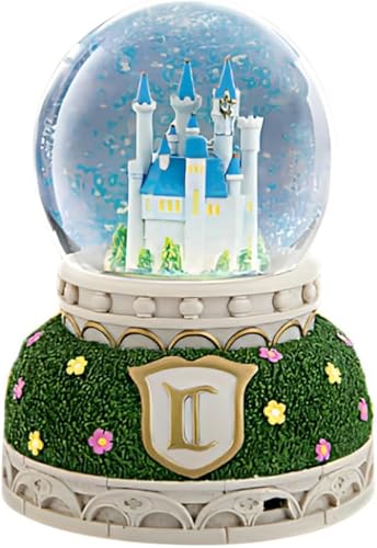 Miniatura 4 de The Bradford Exchange Cenicienta - Globo giratorio iluminado con purpurina y escena de transformación encantadora con carruaje de calabaza y música