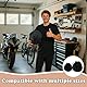 Helmbeutel mit Kordelzug – Motorradhelm Überzug Set – 2 Stück – Große Kapazität – 52x46 cm & 47x43 cm – Schwarz, für Motorradhelm, Fahrradhelme, Skihelme, Basketball, Fitness, Outdoor