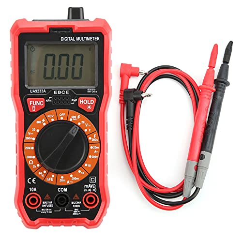 UA9233A Portable Digital Multimeter AC DC Voltmeter Resistance Tester ...