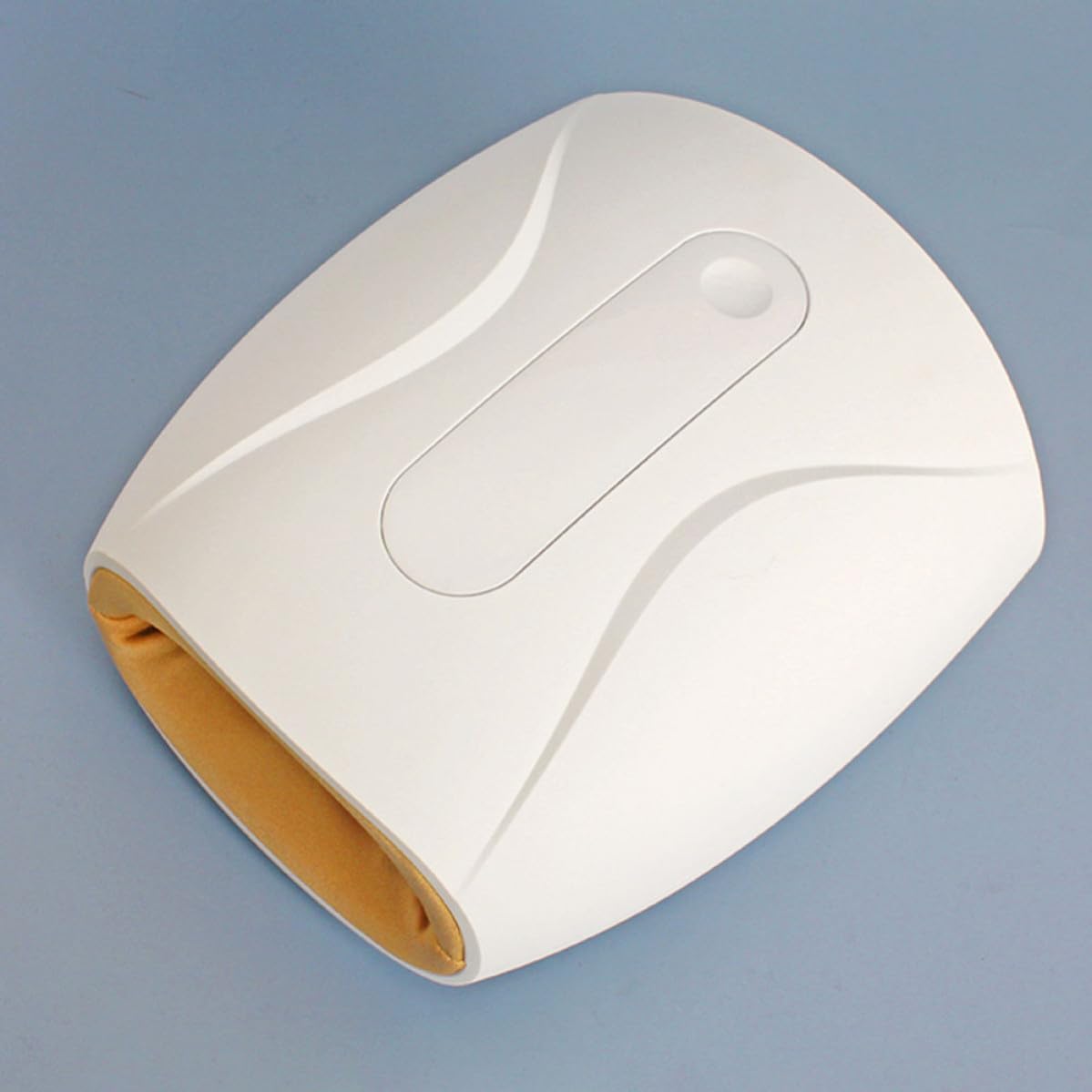 Elektrisches Handmassagegerät für Finger und Handgelenk, Weiß
