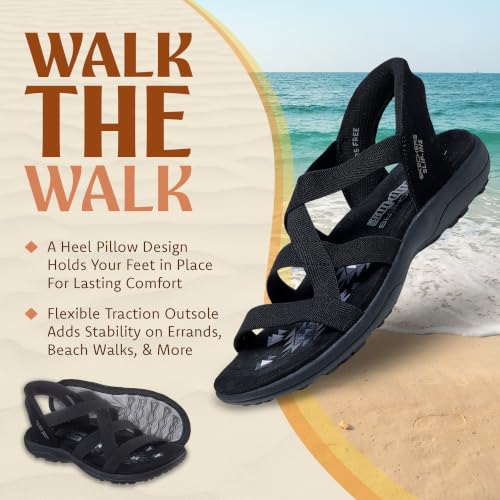 Image of Skechers Women's Reggae Slim - Stretch Flex Hands Free Slip-ins