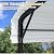 JAMFLY Carport, Heavy Duty Carport Canopy with Galvanized Steel Roof and Frame, Metal Car Garage Upgraded Extra Large Garage for Pickup, Boat, Car and Tractors, 12x20FT White
