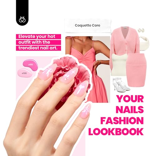 beetles Summer Gel Polish 25 Colours Set Nude Blue Pink Neon Red Green Chic Outfits Collection with 3Pcs Base Top Coat Manicure Kit Salon DIY Home Gift for Women Girls - Image 3