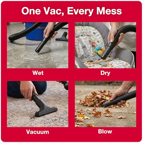 Image of Koblenz WD-353L Wet Dry Vacuum Cleaner, Home Car Garage Workshop, 2.0 PHP