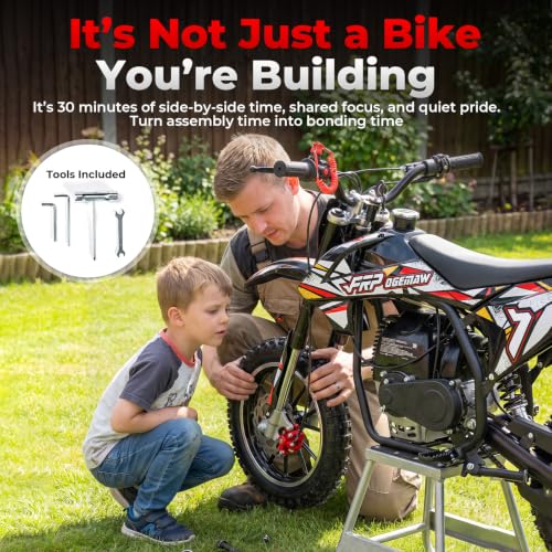 Image of FRP FX40 Gas Dirt Bike For Teens 40cc 4-Stroke Dual Disc Brake Off Road