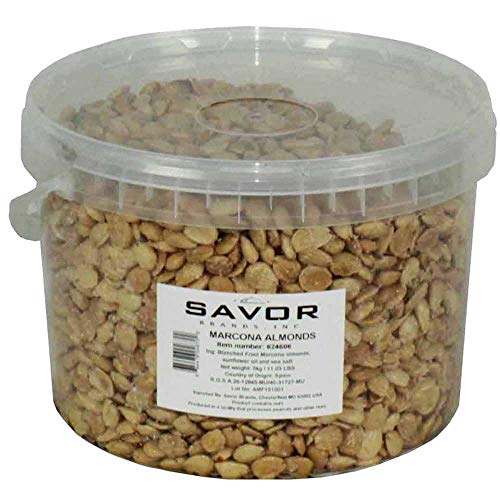 Savor Imports Fried and Salted Marcona Almond, 11 Pound - 1 each.