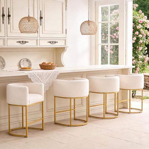 ClinQ 26 Counter Height Bar Stools Set of 4