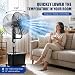 Imagen de Ventilador Nebulizador Industrial de Pie 40L con Ruedas