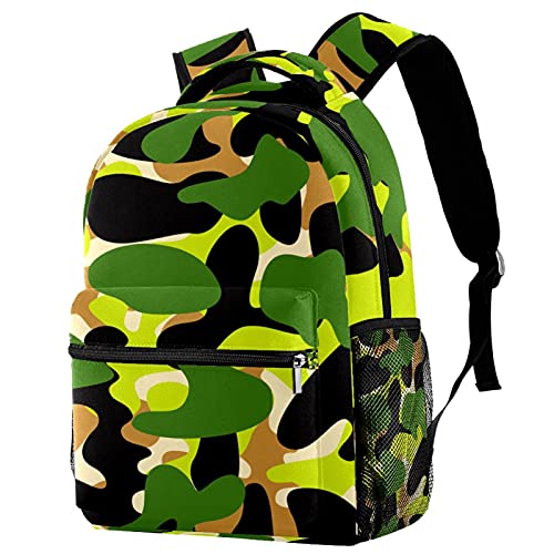 Sac à dos léger de camouflage pour soulager le dos des écoliers