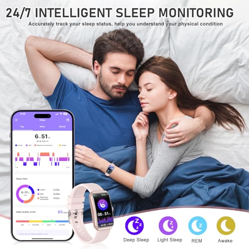 Image of Fitness Tracker with 24 /7 Heart Rate, Blood Oxygen, Sleep Tracker, Activity Tracker with Step Tracker for Women Men