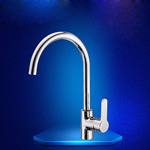 Copper hot and cold water kitchen faucet sink sink sink faucet vertical