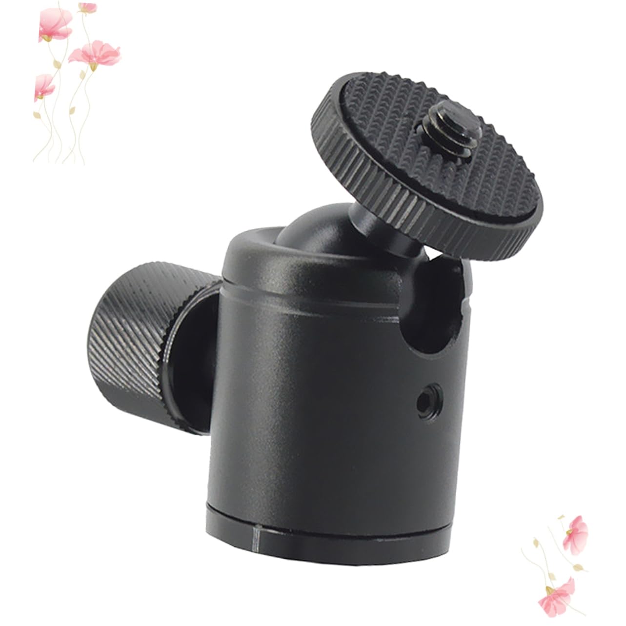 MOLUCKFU Gimbal Tripod Swivel Ball Head Camera Stand Ball Head Flash Holder Camera Tripod Ball Head Mount Professional Ball Head Camera Ball Head Swivel Ball Head Tripod Head Black