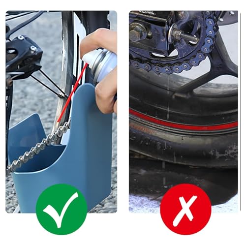 Kit Nettoyage Chaîne Moto Vélo, Brosse, Huile, Boîte Rangement Entretien – vue 3
