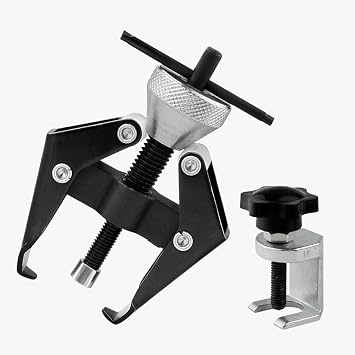 BDZMC Wiper Arm Removal Tool Kit, Adjustable Arm Bearing Remover, Battery Terminal Puller Tool, Windshield Wiper Arm Puller Remove Tools, Battery Terminal & Wiper Arm Repair Tools 2PCS