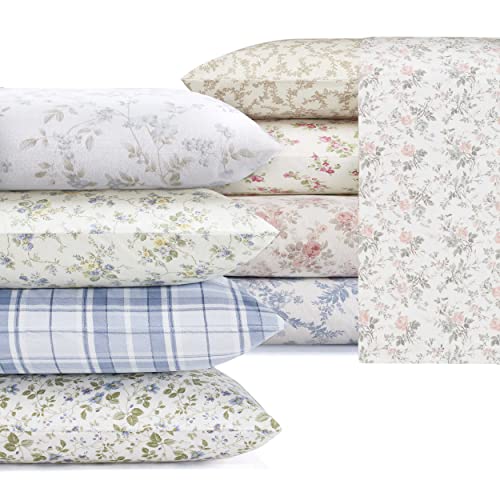 Laura Ashley - Twin Sheet Set with Fitted Sheet & Pillowcase - image 9