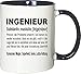 Mister Merchandise Kaffeebecher Tasse Ingenieur Definition Geschenk Gag Job Beruf Arbeit Witzig Spruch Teetasse Becher Weiß-Blau Job günstig Kaufen-Mister Merchandise Kaffeebecher Tasse Ingenieur Definition Geschenk Gag Job Beruf Arbeit Witzig Spruch Teetasse Becher Weiß-Blau