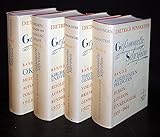  Gesammelte Schriften. 4 Bände. Von Dietrich Bonhoeffer. Herausgegeben von Eberhard Bethge. - Band 1: Band: Ökumene - Briefe, Aufsätze, Dokumente, 1928-1942. - Band 2: Kirchenkampf und Finkenwalde - Resolutionen, Aufsätze, Rundbriefe, 1933-1943. - Band 3: Theologie - Gemeinde, Vorlesungen, Briefe, Gespräche, 1927-1944. - Band 4: Auslegungen - Predigten, 1931-1944.