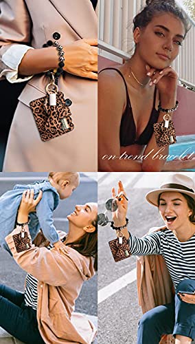 Bvga Wristlet Keychain Bracelet Wallet, Silicone Bead Keyring Bangle For Women #TOP1