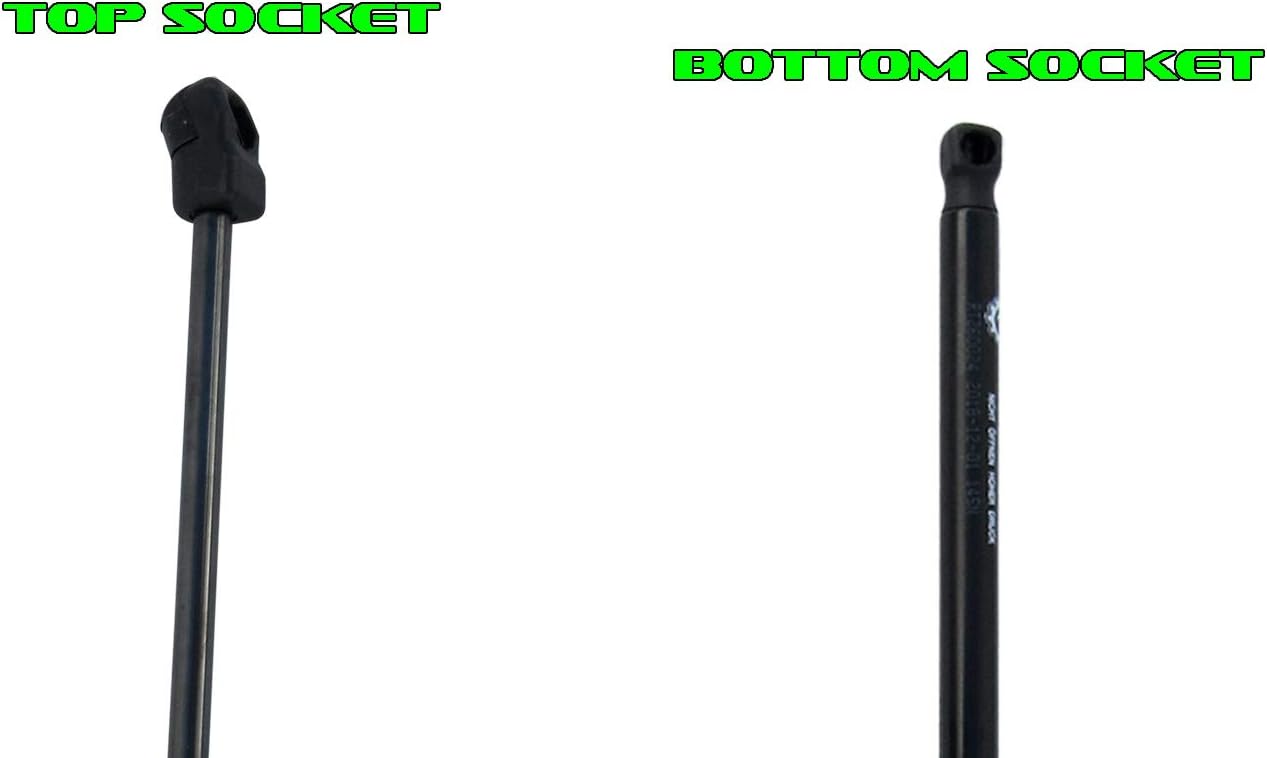 Front Hood Lift Supports Shocks Struts for 2007 2008 2009 2010 2011 Toyota Camry Sedan Engine Cover Lifting Lifter Dampers Gas Springs Arms 6333 PM1102 (2 Qty)