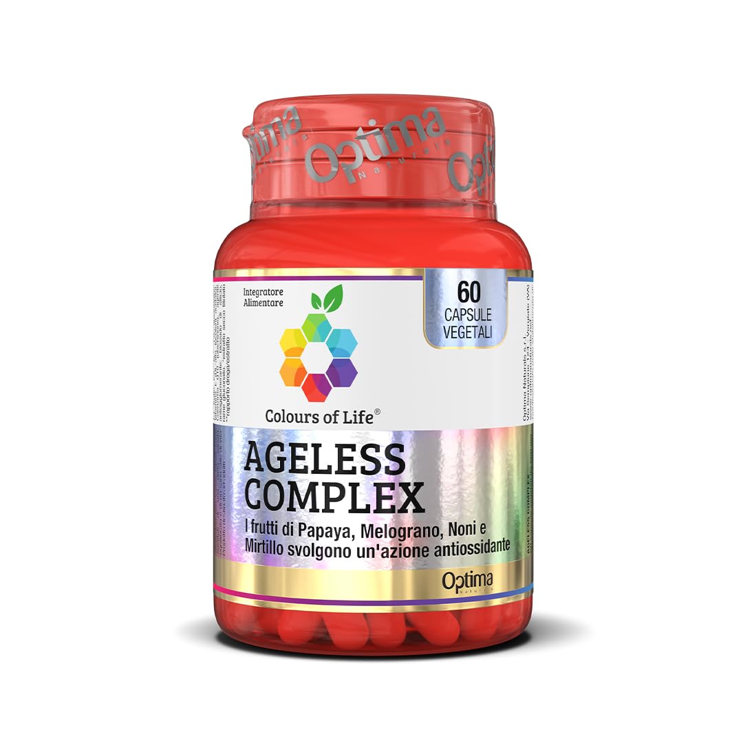 Optima Naturals Srl AGELESS COMPLEX 60CPS PLA COLOURS