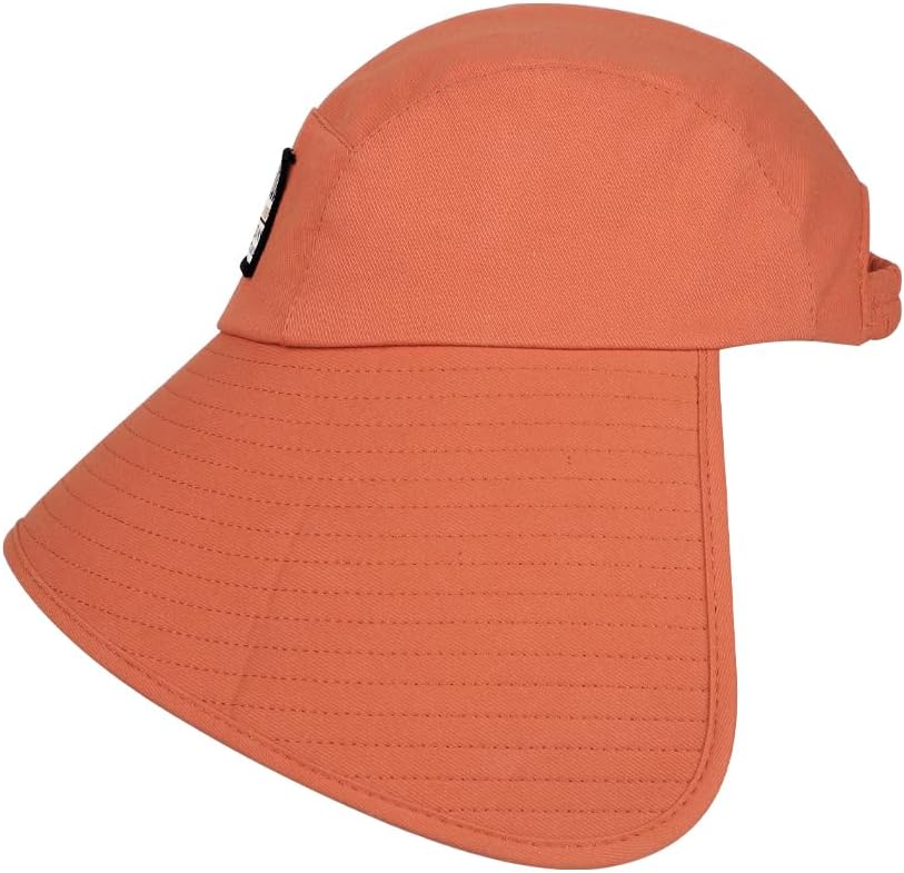 Women Wide Brim Sun Protection Bucket Hat Cotton Packable Full Face Sunshade Cap - Image 6