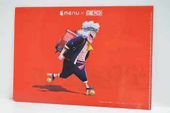 Amazon.co.jp: menu×ONE PIECE ワンゼ コラボ クリアファイル